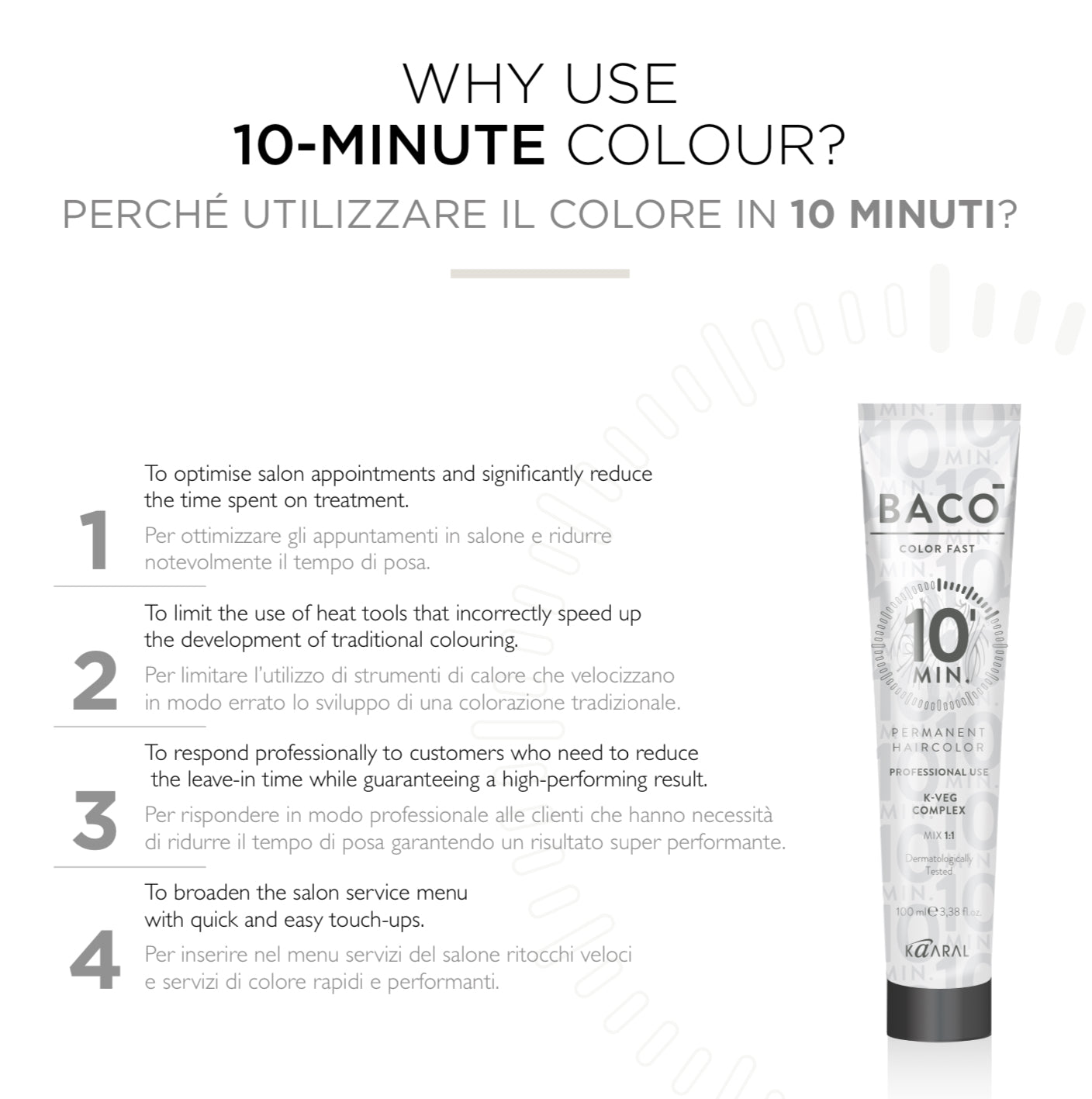 Baco 10 minutes Hair Colour 100ml