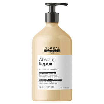 L'Oreal Professional Absolut Repair Gold Quinoa + Protein Conditioner 750ml