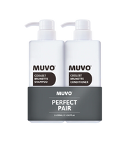 Muvo Coolest Brunette Shampoo and Conditioner 500ml Duo