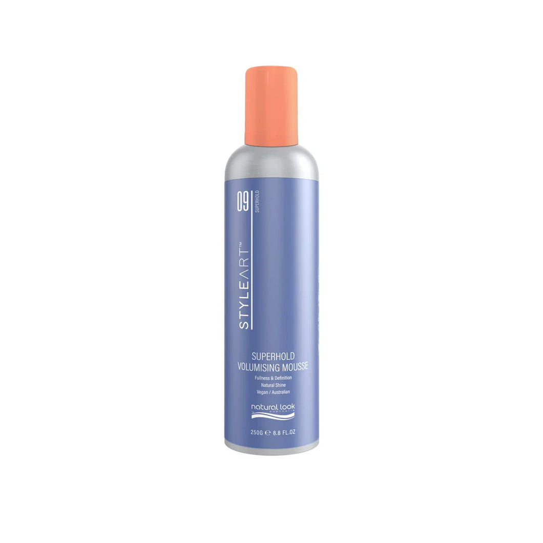 Natural look StyleArt Superhold Volumising Mousse 250gm