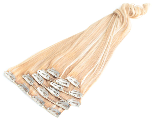 Amazing Hair Extensions 7 Piece Clip in Set 20”