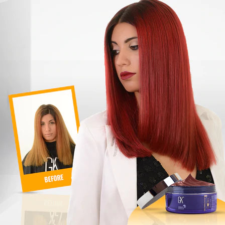 GK Hair Red Red Bombshell Masque 200g