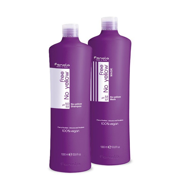 Fanola No Yellow Vegan Duo Pack 1000ml