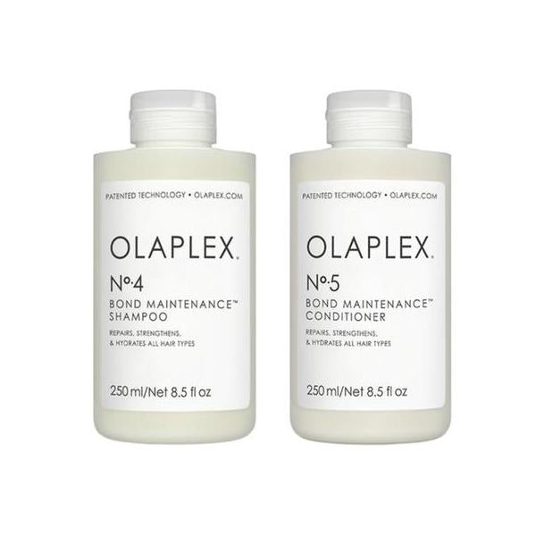 Olaplex Bond Maintenance No.4 Shampoo and No.5 Conditioner 250ml Duo